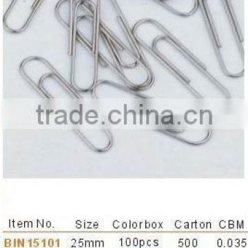 25mm plain paper clip