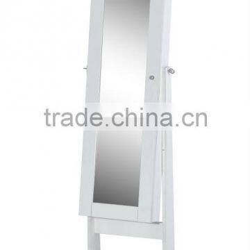 wooden mirrored jewelry cabinet furniture