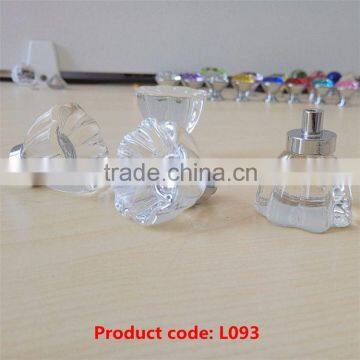 New selling simple design glass knobs with fast delivery