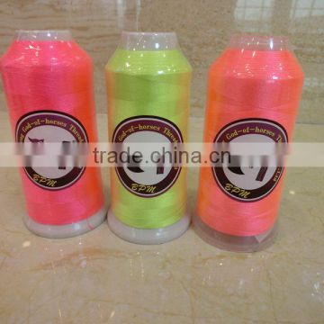 Dyed 108 count embroidery thread for machine