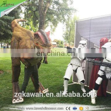 KAWAH China Supplier Good Looking Hot Sale Customized Animatronic Dinosaur Costume For Sale