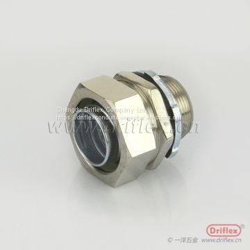 Flexible end style union zinc alloy joint fitting connector