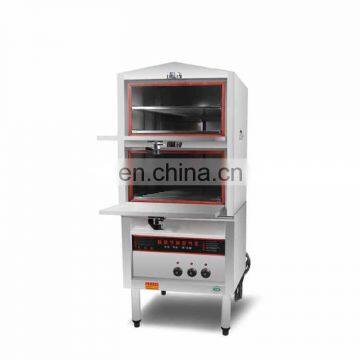 commercial Gas 3 layers seafood steamer cabinet