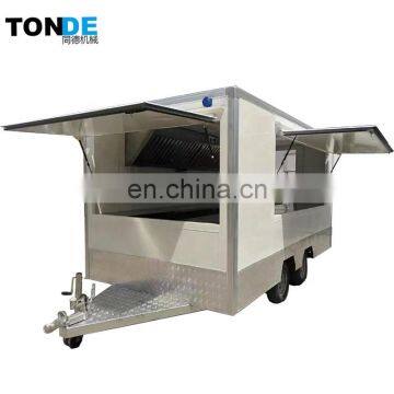 Most popular cafe cart towable mobile food cart