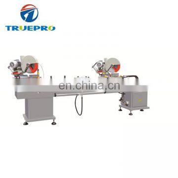 Good cheap aluminum and PVC double saw cutting machine