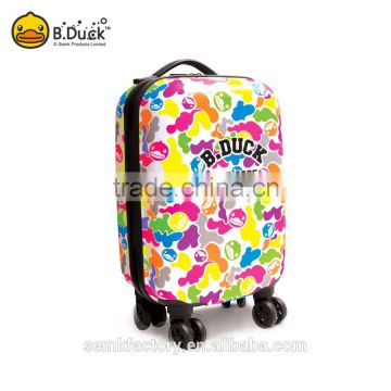 B.Duck fancy new design fashion luggage bags for girls