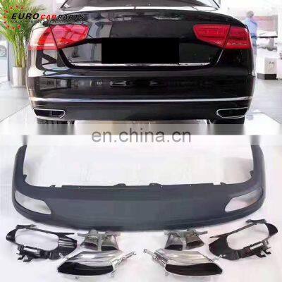 A8 New Style Car Auto Upgrad Automobiles Full Facelift Body Kit Exterior Parts Bumper Front Grille For RS8 Bodykit