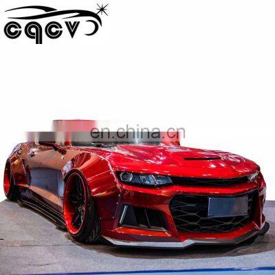 fashion full set MB style wide body kits for Chevrolet camaro exhaust hood