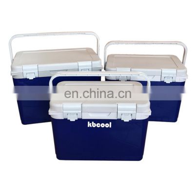12L 18L 25L Multifunctional Plastic Insulated  Ice Chest Cooler Box For Medical Blood Transport use
