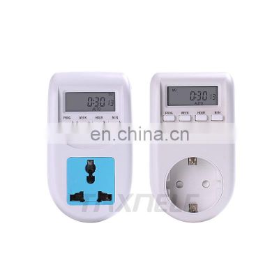 Digital Programmable Timer Switch 220V 230V 50HZ 60HZ 7 Days Weekly Programmable LCD Display Power Timer Time Switch Relay 10A