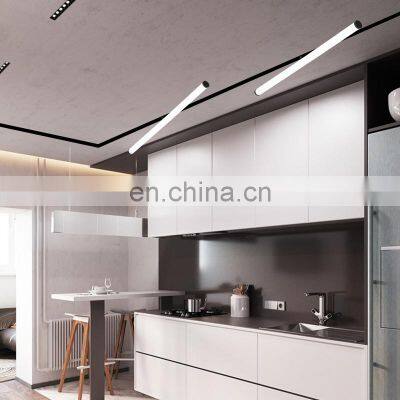 HUAYI High Brightness Popular Simple Linear Light Indoor 6W 12W Magnetic Installation LED Adjustable Track Light