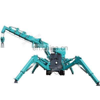 China top10 brand 6 ton durable Mini spider crane lifting crane for sale!