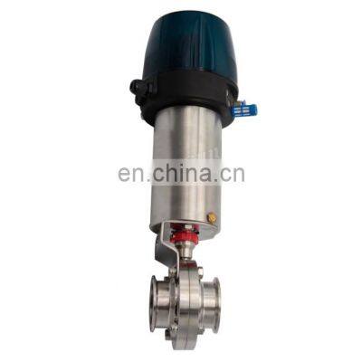 High performance exquisite structure manufacturing with C-TOP Pneumatic  butterfly valve