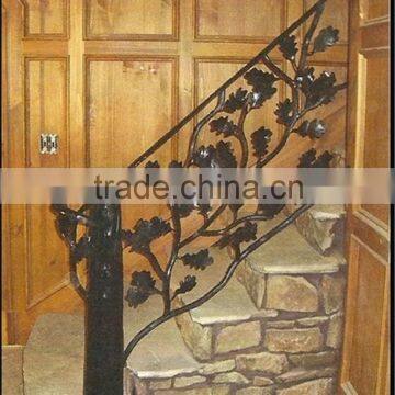 Double Stringer Curved Stair/Curved Staircase/Indoor Entrance Metal Stairs