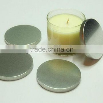 74mm Tin(matt) candle lid - Suitable for Libbey No. 280/2328/2522/2916 glass