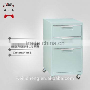 Luoyang WLS Steel Mobile Customized Colorful Metal Filing Cabinet For Office