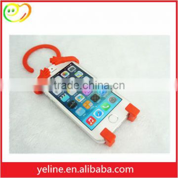 Flexible silicone folding phone holder ,for Iphone,for SAMSUNG