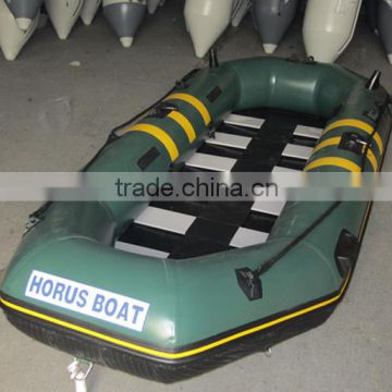2.8M pvc inflatable river boat with slatted floor ,raft boat for river 280