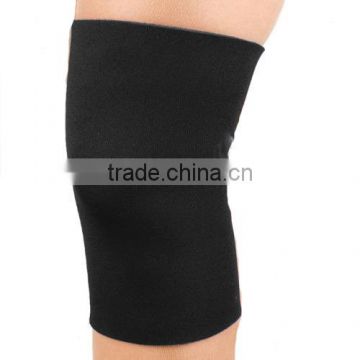Adjustable pad inflatable knee brace weight training sports safety