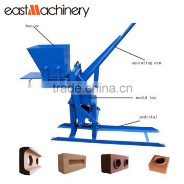 Small scale portable mud interlocking block machine widely used brick making machine for sale                        
                                                Quality Choice