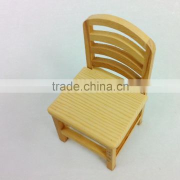 handmade wood craft gifting unfinished small wooden chair toy on sale for gift and decoration pine
