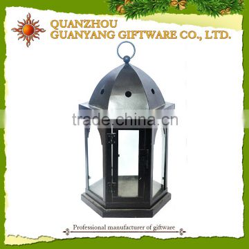 Decorative Metal Camping Candle Holder Moroccan Lantern wholesale                        
                                                                Most Popular