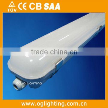 weatherproof LED fitting IP65 batten with twin LED