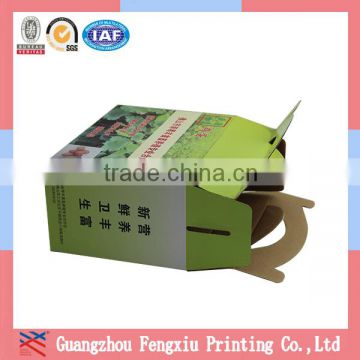 2015 High Quality Folding 5-ply Corrugated Vegetable Carton Box
