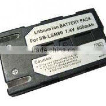 digital camera li-ion battery 7.4V 700MAH for Samsung SB-LSM80