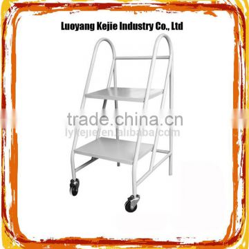 Hot selling book ladder shelves book trolley cart best seller book cart