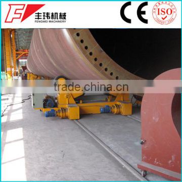 roller bed for wind tower welding