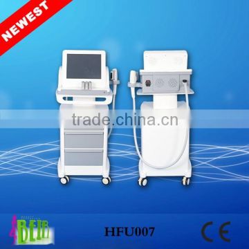 2016 High Intensity Focused Ultrasound machine face shape machine skin rejuvenation HFU007