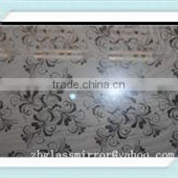 float glass patterned mirror sheet for sale