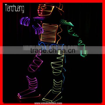 synchronous SD Led costume Robot
