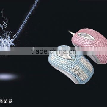 Hot Selling 3D Optical Wired Mouse, cheap price optical computer 3D USB wired mouse, crystal mouse with CE ROHS