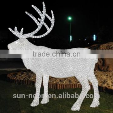 3d Deer Animal Christmas 3d Outdoor Led Motif Light