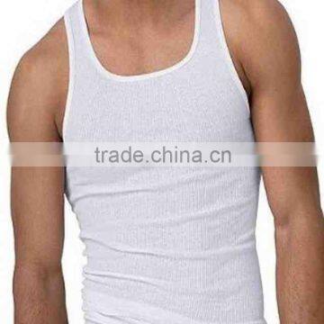 Mens Blank White Tank Top