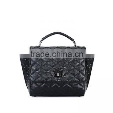 2016 Black Color fashion handbag , women daily use ladies bags women handbags