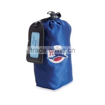 Top grade quality satin travel sleep bag with pocket