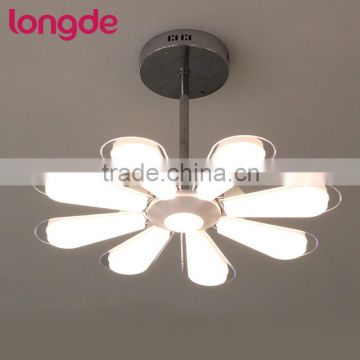 51W Single CCT Deformable LED False Ceiling fan Pendant Lamp with 3 Years Warranty