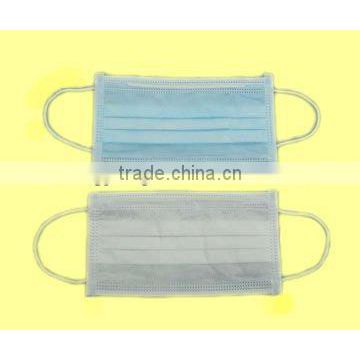 3 layer nowoven earloop face mask