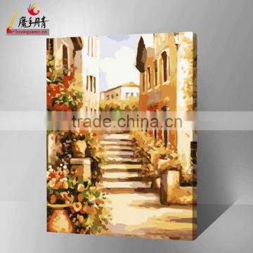 handmade beautiful and famous house painting by numbers 2016