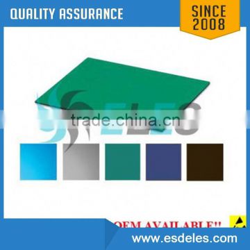low price green esd rubber mat