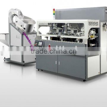 Fully auto screen printing and hot stamping machine