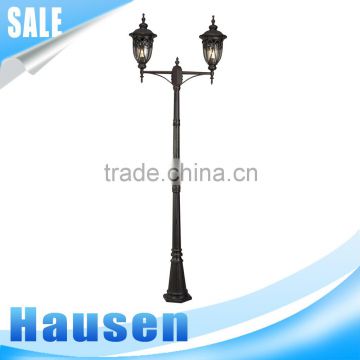 2016 new style Antique Aluminum Outdoor Standing Light Pole