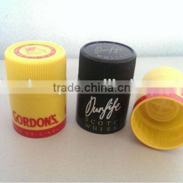 47mm twist-off plastic cap