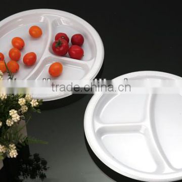 Hot selling ps plastic plate with divider