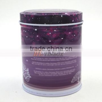 Hot selling round metal can with low price