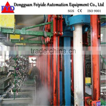 Feiyide Automatic Hardware ABS Chrome Plating Equipment / Electroplating Machine