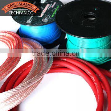 High quality low voltage Tinned copper PVC insulated 4GA/6GA car cable